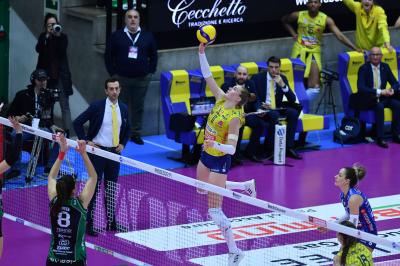 TREVISO 15012025 LEGAVOLLEY FEMMINILE CAMPIONATO 2024 - 2025 PROSECCO DOC IMOCO - MEGABOX VALLEFOGLIA