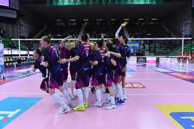 TREVISO 15012025 LEGAVOLLEY FEMMINILE CAMPIONATO 2024 - 2025 PROSECCO DOC IMOCO - MEGABOX VALLEFOGLIA