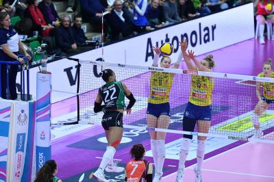 TREVISO 15012025 LEGAVOLLEY FEMMINILE CAMPIONATO 2024 - 2025 PROSECCO DOC IMOCO - MEGABOX VALLEFOGLIA