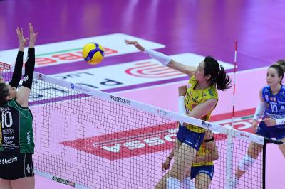 TREVISO 15012025 LEGAVOLLEY FEMMINILE CAMPIONATO 2024 - 2025 PROSECCO DOC IMOCO - MEGABOX VALLEFOGLIA