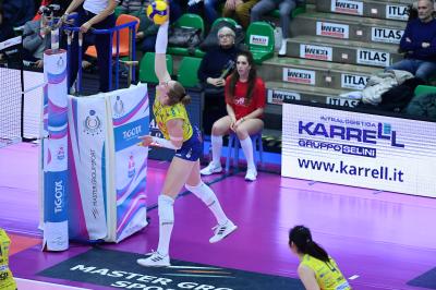 TREVISO 15012025 LEGAVOLLEY FEMMINILE CAMPIONATO 2024 - 2025 PROSECCO DOC IMOCO - MEGABOX VALLEFOGLIA