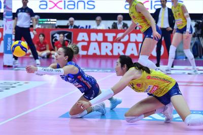 TREVISO 15012025 LEGAVOLLEY FEMMINILE CAMPIONATO 2024 - 2025 PROSECCO DOC IMOCO - MEGABOX VALLEFOGLIA