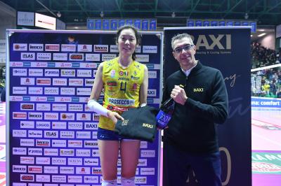 TREVISO 15012025 LEGAVOLLEY FEMMINILE CAMPIONATO 2024 - 2025 PROSECCO DOC IMOCO - MEGABOX VALLEFOGLIA