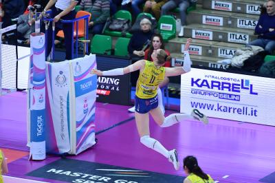 TREVISO 15012025 LEGAVOLLEY FEMMINILE CAMPIONATO 2024 - 2025 PROSECCO DOC IMOCO - MEGABOX VALLEFOGLIA