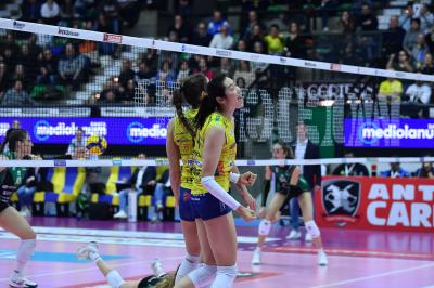 TREVISO 15012025 LEGAVOLLEY FEMMINILE CAMPIONATO 2024 - 2025 PROSECCO DOC IMOCO - MEGABOX VALLEFOGLIA