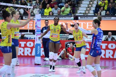 TREVISO 15012025 LEGAVOLLEY FEMMINILE CAMPIONATO 2024 - 2025 PROSECCO DOC IMOCO - MEGABOX VALLEFOGLIA