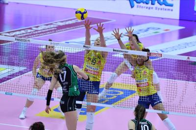 TREVISO 15012025 LEGAVOLLEY FEMMINILE CAMPIONATO 2024 - 2025 PROSECCO DOC IMOCO - MEGABOX VALLEFOGLIA