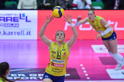 TREVISO 15012025 LEGAVOLLEY FEMMINILE CAMPIONATO 2024 - 2025 PROSECCO DOC IMOCO - MEGABOX VALLEFOGLIA