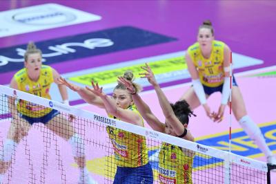 TREVISO 15012025 LEGAVOLLEY FEMMINILE CAMPIONATO 2024 - 2025 PROSECCO DOC IMOCO - MEGABOX VALLEFOGLIA
