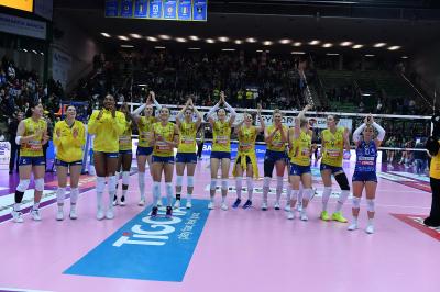 TREVISO 15012025 LEGAVOLLEY FEMMINILE CAMPIONATO 2024 - 2025 PROSECCO DOC IMOCO - MEGABOX VALLEFOGLIA