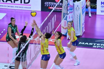 TREVISO 15012025 LEGAVOLLEY FEMMINILE CAMPIONATO 2024 - 2025 PROSECCO DOC IMOCO - MEGABOX VALLEFOGLIA