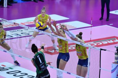 TREVISO 15012025 LEGAVOLLEY FEMMINILE CAMPIONATO 2024 - 2025 PROSECCO DOC IMOCO - MEGABOX VALLEFOGLIA