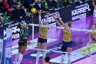 TREVISO 15012025 LEGAVOLLEY FEMMINILE CAMPIONATO 2024 - 2025 PROSECCO DOC IMOCO - MEGABOX VALLEFOGLIA