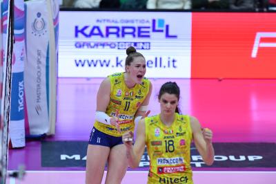 TREVISO 15012025 LEGAVOLLEY FEMMINILE CAMPIONATO 2024 - 2025 PROSECCO DOC IMOCO - MEGABOX VALLEFOGLIA