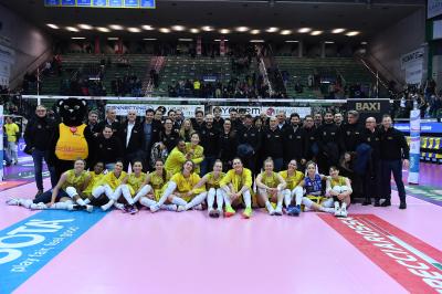 TREVISO 15012025 LEGAVOLLEY FEMMINILE CAMPIONATO 2024 - 2025 PROSECCO DOC IMOCO - MEGABOX VALLEFOGLIA