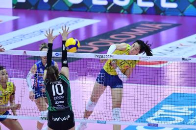 TREVISO 15012025 LEGAVOLLEY FEMMINILE CAMPIONATO 2024 - 2025 PROSECCO DOC IMOCO - MEGABOX VALLEFOGLIA