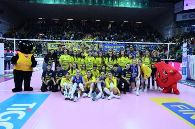 TREVISO 26012025 LEGAVOLLEY FEMMINILE PROSECCO DOC IMOCO - REALE MUTUA FENERA CHIERI