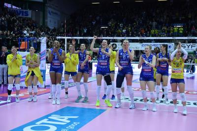 TREVISO 26012025 LEGAVOLLEY FEMMINILE PROSECCO DOC IMOCO - REALE MUTUA FENERA CHIERI