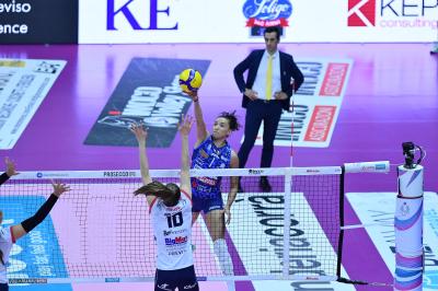 TREVISO 26012025 LEGAVOLLEY FEMMINILE PROSECCO DOC IMOCO - REALE MUTUA FENERA CHIERI
