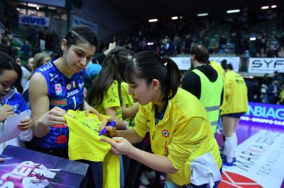 TREVISO 26012025 LEGAVOLLEY FEMMINILE PROSECCO DOC IMOCO - REALE MUTUA FENERA CHIERI
