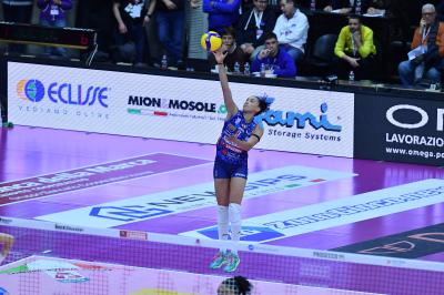 TREVISO 26012025 LEGAVOLLEY FEMMINILE PROSECCO DOC IMOCO - REALE MUTUA FENERA CHIERI