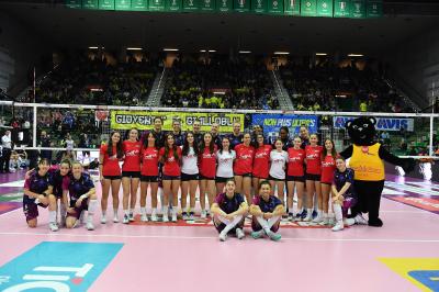 TREVISO 26012025 LEGAVOLLEY FEMMINILE PROSECCO DOC IMOCO - REALE MUTUA FENERA CHIERI
