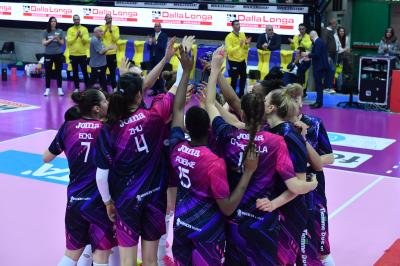 TREVISO 12022025 LEGAVOLLEY FEMMINILE PROSECCO DOC IMOCO - MUNIA VERO VOLLEY MILANO
