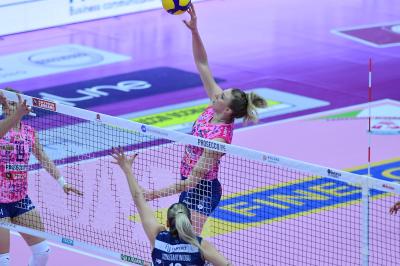 TREVISO 12022025 LEGAVOLLEY FEMMINILE PROSECCO DOC IMOCO - MUNIA VERO VOLLEY MILANO