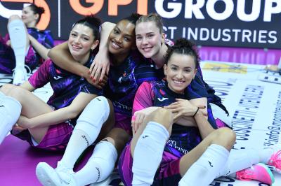 TREVISO 12022025 LEGAVOLLEY FEMMINILE PROSECCO DOC IMOCO - MUNIA VERO VOLLEY MILANO