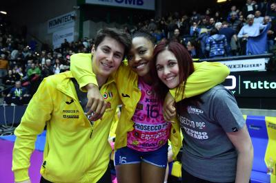 TREVISO 12022025 LEGAVOLLEY FEMMINILE PROSECCO DOC IMOCO - MUNIA VERO VOLLEY MILANO