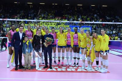 TREVISO 12022025 LEGAVOLLEY FEMMINILE PROSECCO DOC IMOCO - MUNIA VERO VOLLEY MILANO