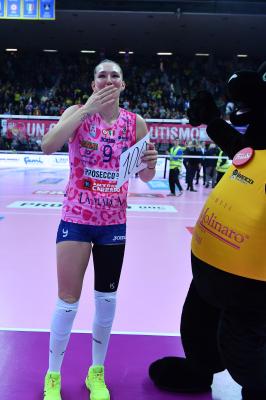 TREVISO 12022025 LEGAVOLLEY FEMMINILE PROSECCO DOC IMOCO - MUNIA VERO VOLLEY MILANO