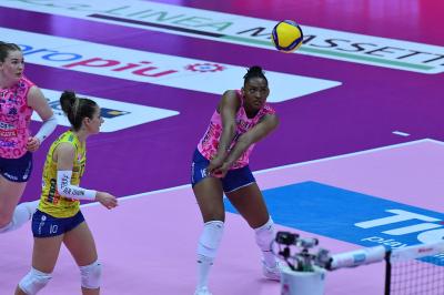 TREVISO 12022025 LEGAVOLLEY FEMMINILE PROSECCO DOC IMOCO - MUNIA VERO VOLLEY MILANO