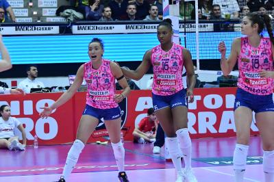 TREVISO 12022025 LEGAVOLLEY FEMMINILE PROSECCO DOC IMOCO - MUNIA VERO VOLLEY MILANO