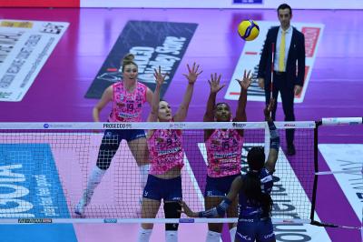 TREVISO 12022025 LEGAVOLLEY FEMMINILE PROSECCO DOC IMOCO - MUNIA VERO VOLLEY MILANO