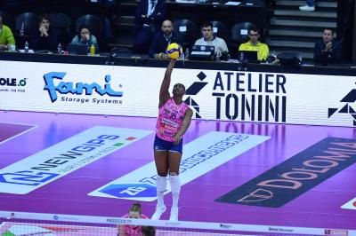 TREVISO 12022025 LEGAVOLLEY FEMMINILE PROSECCO DOC IMOCO - MUNIA VERO VOLLEY MILANO
