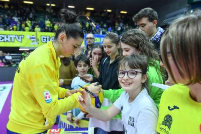 TREVISO 12022025 LEGAVOLLEY FEMMINILE PROSECCO DOC IMOCO - MUNIA VERO VOLLEY MILANO
