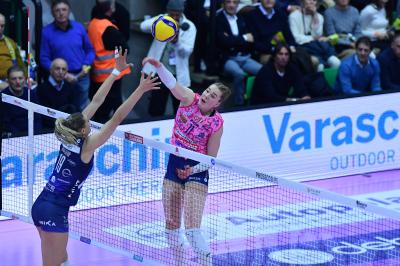 TREVISO 12022025 LEGAVOLLEY FEMMINILE PROSECCO DOC IMOCO - MUNIA VERO VOLLEY MILANO