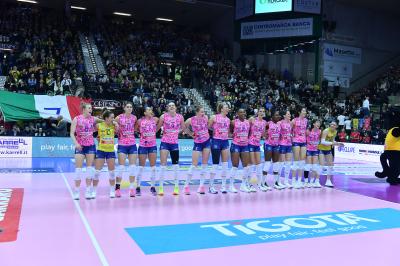TREVISO 12022025 LEGAVOLLEY FEMMINILE PROSECCO DOC IMOCO - MUNIA VERO VOLLEY MILANO