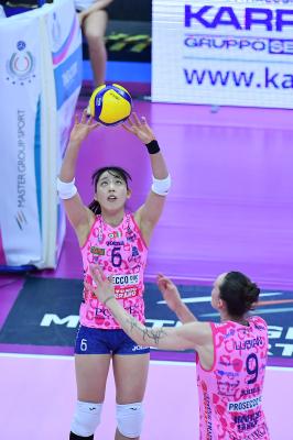 TREVISO 12022025 LEGAVOLLEY FEMMINILE PROSECCO DOC IMOCO - MUNIA VERO VOLLEY MILANO