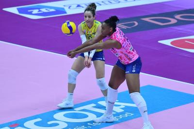 TREVISO 12022025 LEGAVOLLEY FEMMINILE PROSECCO DOC IMOCO - MUNIA VERO VOLLEY MILANO