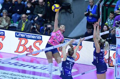 TREVISO 12022025 LEGAVOLLEY FEMMINILE PROSECCO DOC IMOCO - MUNIA VERO VOLLEY MILANO