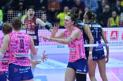 TREVISO 12022025 LEGAVOLLEY FEMMINILE PROSECCO DOC IMOCO - MUNIA VERO VOLLEY MILANO