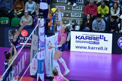 TREVISO 12022025 LEGAVOLLEY FEMMINILE PROSECCO DOC IMOCO - MUNIA VERO VOLLEY MILANO