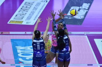TREVISO 12022025 LEGAVOLLEY FEMMINILE PROSECCO DOC IMOCO - MUNIA VERO VOLLEY MILANO