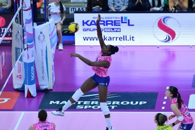 TREVISO 12022025 LEGAVOLLEY FEMMINILE PROSECCO DOC IMOCO - MUNIA VERO VOLLEY MILANO