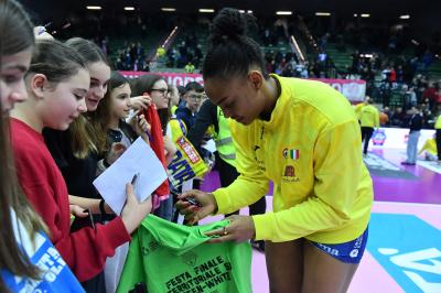TREVISO 12022025 LEGAVOLLEY FEMMINILE PROSECCO DOC IMOCO - MUNIA VERO VOLLEY MILANO