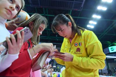 TREVISO 12022025 LEGAVOLLEY FEMMINILE PROSECCO DOC IMOCO - MUNIA VERO VOLLEY MILANO