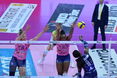 TREVISO 12022025 LEGAVOLLEY FEMMINILE PROSECCO DOC IMOCO - MUNIA VERO VOLLEY MILANO