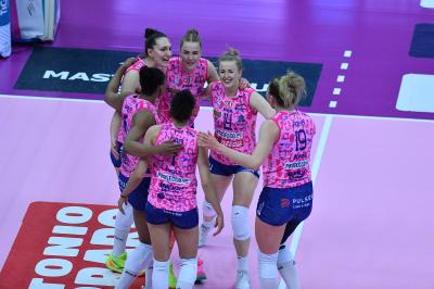 TREVISO 12022025 LEGAVOLLEY FEMMINILE PROSECCO DOC IMOCO - MUNIA VERO VOLLEY MILANO